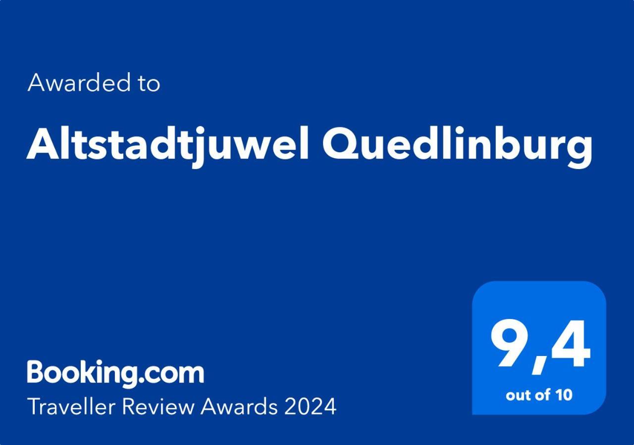 Altstadtjuwel Quedlinburg Dış mekan fotoğraf
